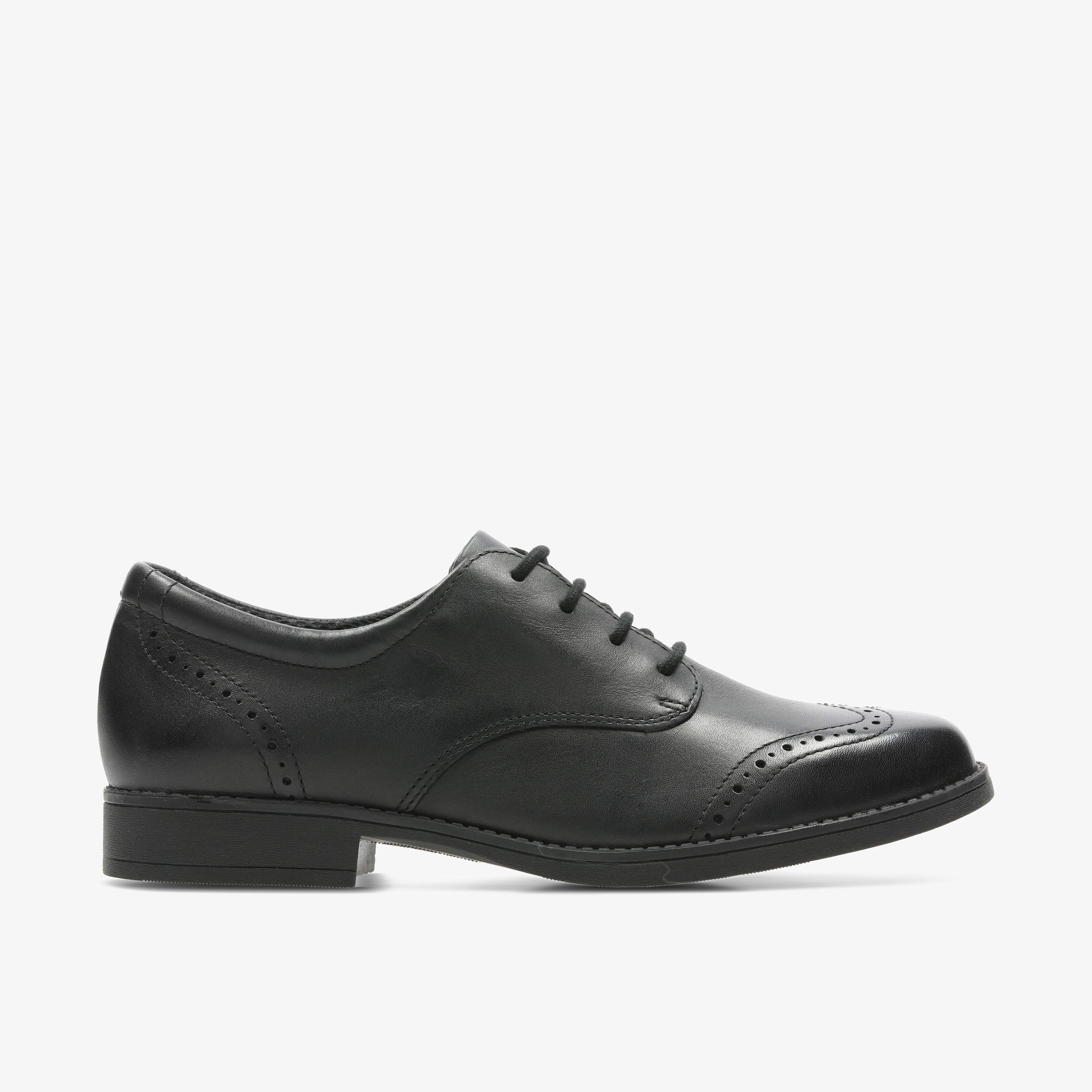 Sami Walk Y schwarze Lederschuhe