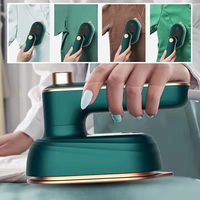 Mini fer à vapeur domestique, machine à repasser suspendue, utilisation humide et sèche, fer à repasser électrique de voyage, machine à repasser portable pratique