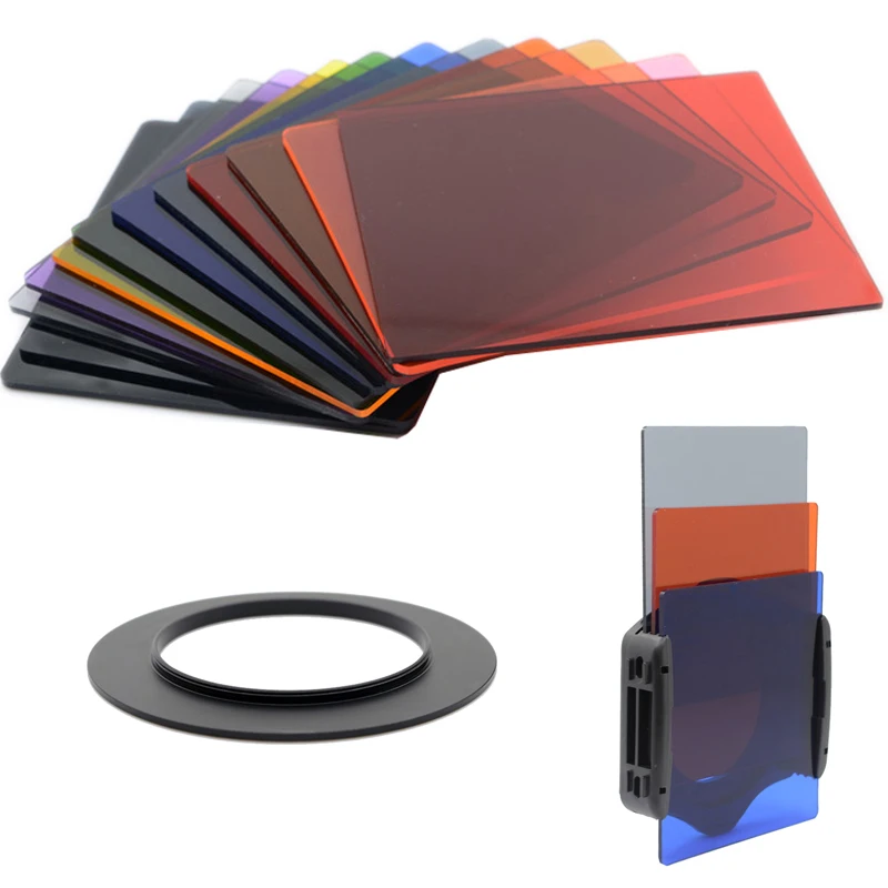 quadratische Filter Vollfarbfilter Farbfilter ND für Cokin P Image