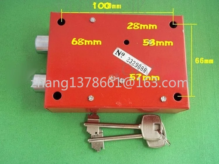 1 Satz Safe Blade Lock, kleines Safe Lock, Schrank, Passwortbox, mechanisches Schloss, Tresor 6 Blade Anti-Diebstahl Image