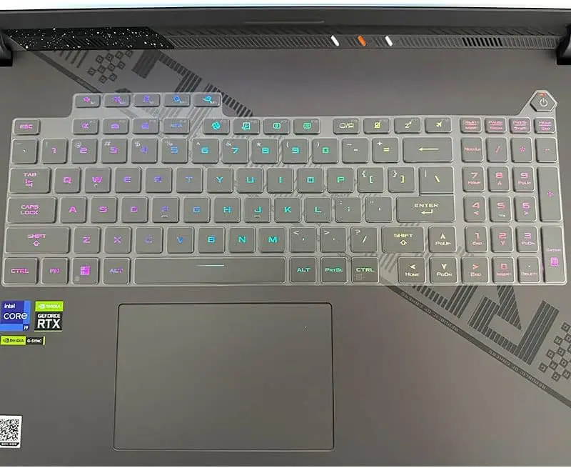 Für Asus ROG Strix NARBE 18 G834 G834JY G834JZ G834J/Asus ROG Strix G18 G814 G814JI G814JZ 18 zoll Laptop Tastatur Abdeckung haut