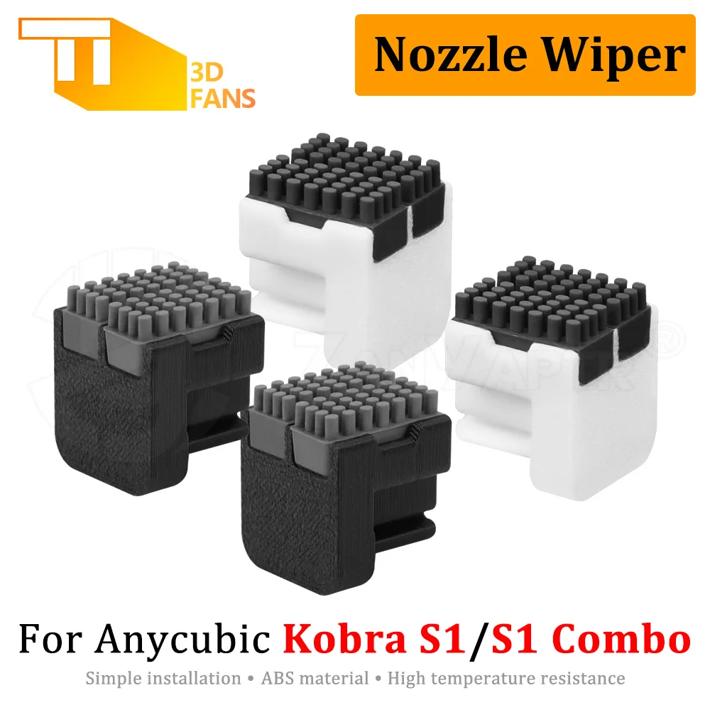 Für Anycubic Kobra S1 NEUE Verbesserte Düsenwischer Hotend Düse Silikonbürste Image