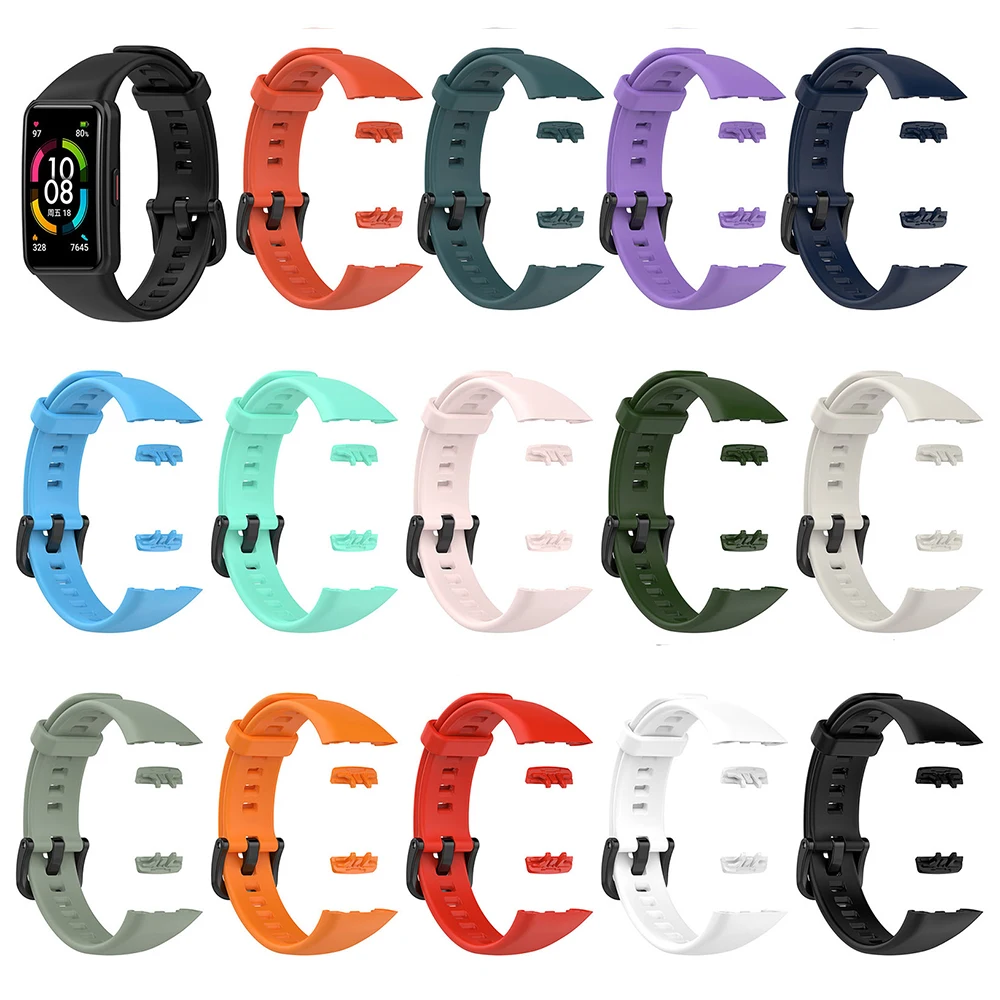 Silikonarmband für Huawei Band 6/Honor Band 7 6 Smart-Armband Image
