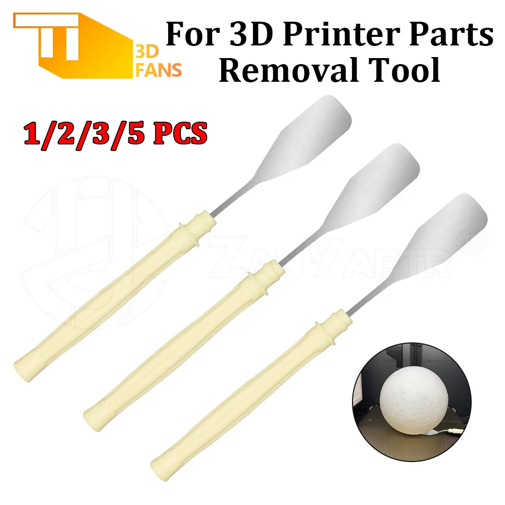 Für 3D Drucker Teile Removal Tool Spachtel Für 3D Druck Modell Werkzeug Schaufel 3D Drucker Filament Material PLA ABS Reprap Image