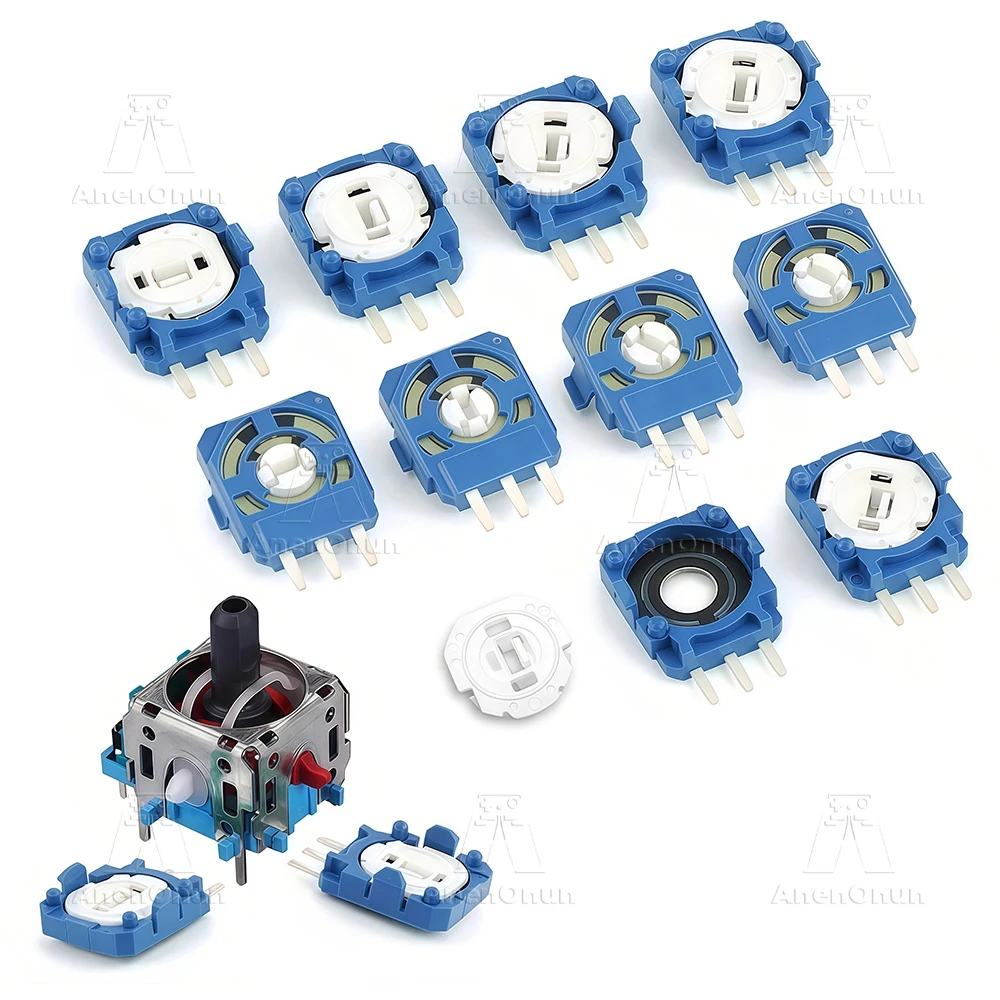 Original ALPS Joystick 2K3 Ohm Potentiometer für PS5 Controller Ersatz Ersatzteile 3D Analog Stick Drift Fix Kit – Blau Image