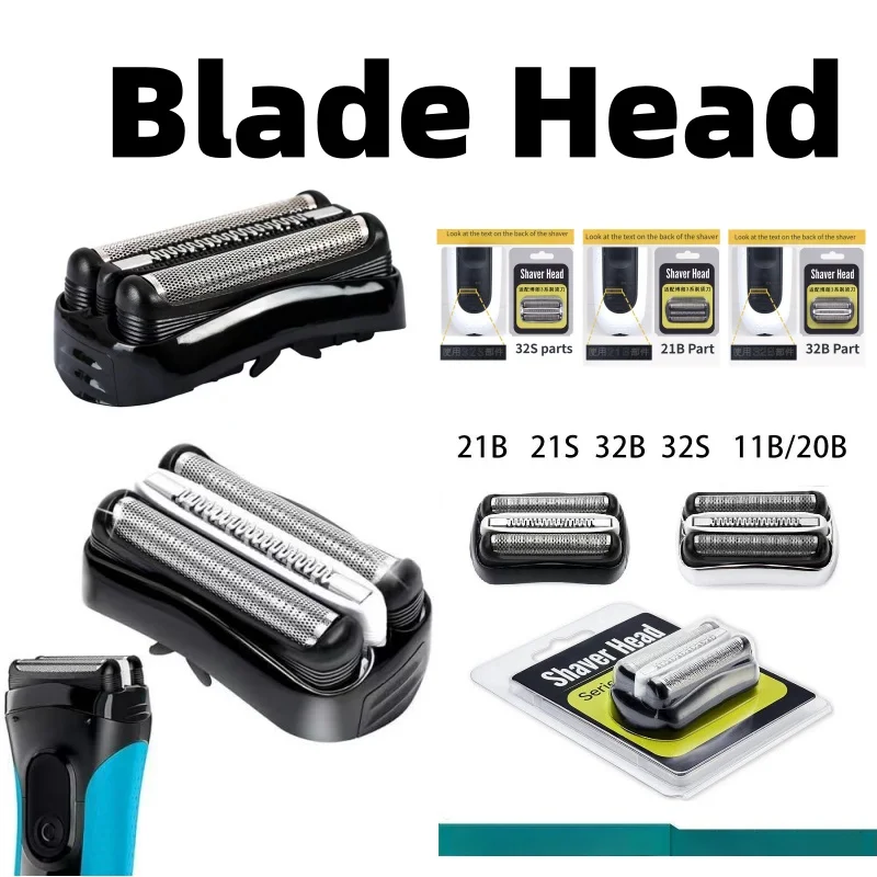 215-Klingen 21B & 32B: Kompatibel mit Braun Rasierern 300s, 1s, 33010s, 320, 3000s, 3010s, 3040, 350cc Image