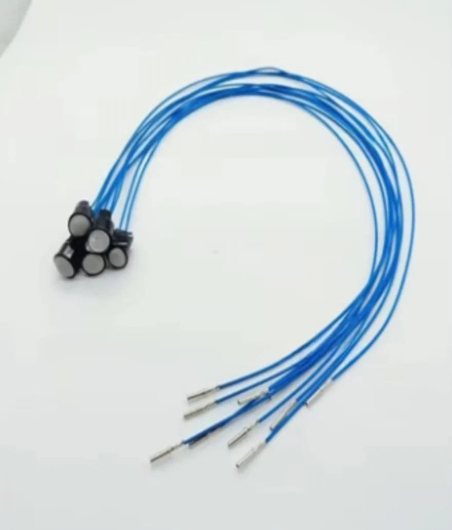 1/2/3/510 Stück Bagger-Joystick-Druckknopf (grau 2-Leiter) 635-8205 für CAT 336Gc 330Gx Image