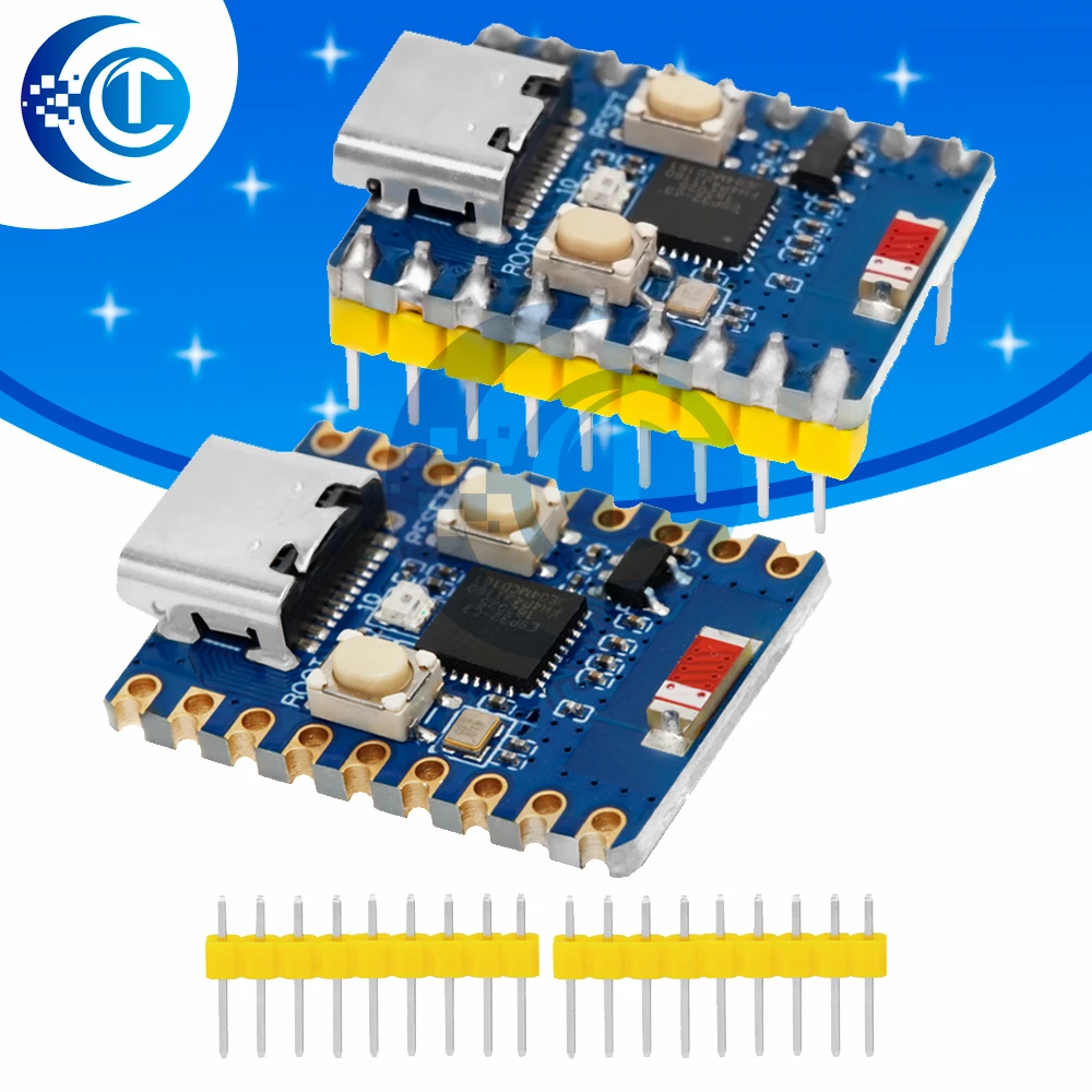 ESP32-C3-Zero Pro Mini Development Board WiFi Bluetooth Ultrakleine Größe ESP8266 ESP32 C3 ESP 32 Schweißgerät für Arduino Image