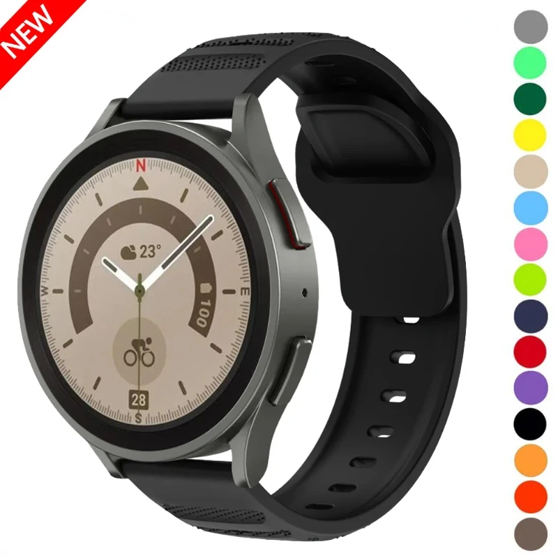 22mm 20mm Silikonarmband für Huawei Watch 5/4/3/GT6-5-4-3-2 46mm Amazfit Bip 6-5 Sportarmband Galaxy Watch 7/6/5/4 40mm 44mm Armband Image