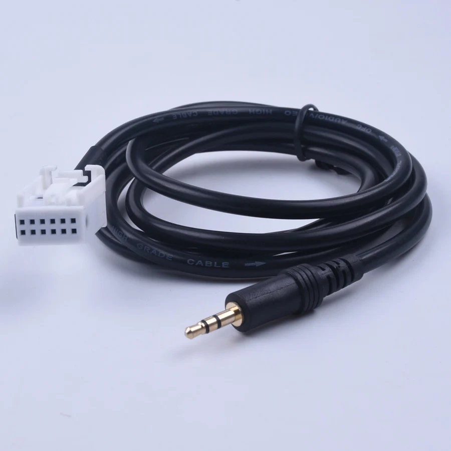 Aux-Kabel 3,5 mm Klinkenschnittstelle Auto-Audio-Adapter für BMW E60 E63 E64 E66 E81 E82 E70 E90 Image