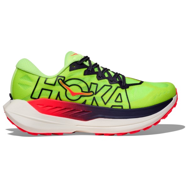 HOKA - Women's Rocket X Trail - Trailrunningschuhe 39 1/3 | EU 40,5 neon yuzu /rot