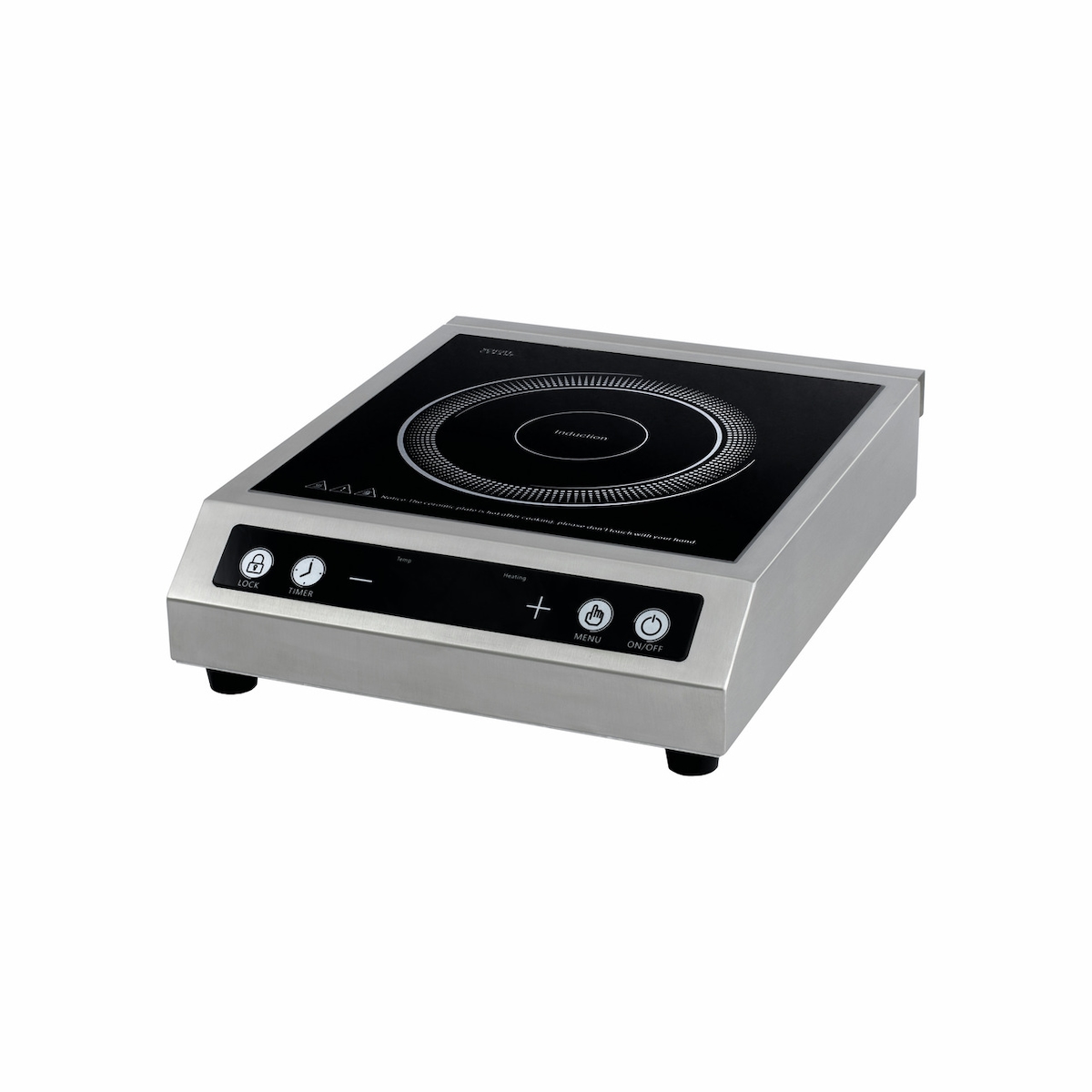 Induktions-Kochfläche, 3,50 kW, Schott-Ceran-Glas / 340 x 410 x 105 mm Image