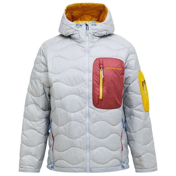 Peak Performance - Helium Utility Down Hood - Daunenjacke Gr XL grau