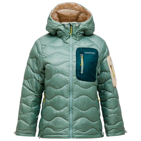Peak Performance - Women's Helium Utility Down Hood - Daunenjacke Gr S türkis