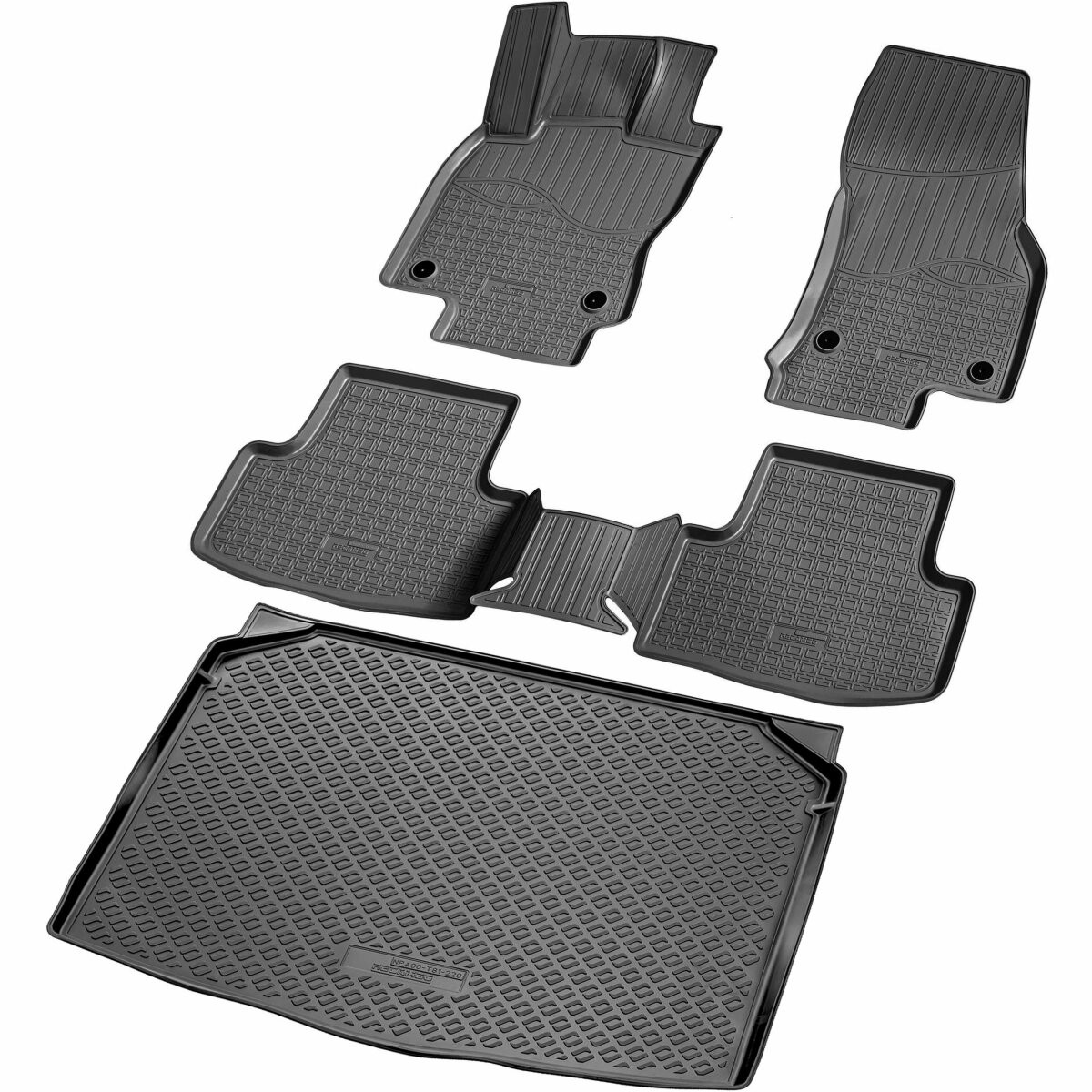 RECAMBO Fußmattensatz SKODA KF-049 Autofußmatten Image