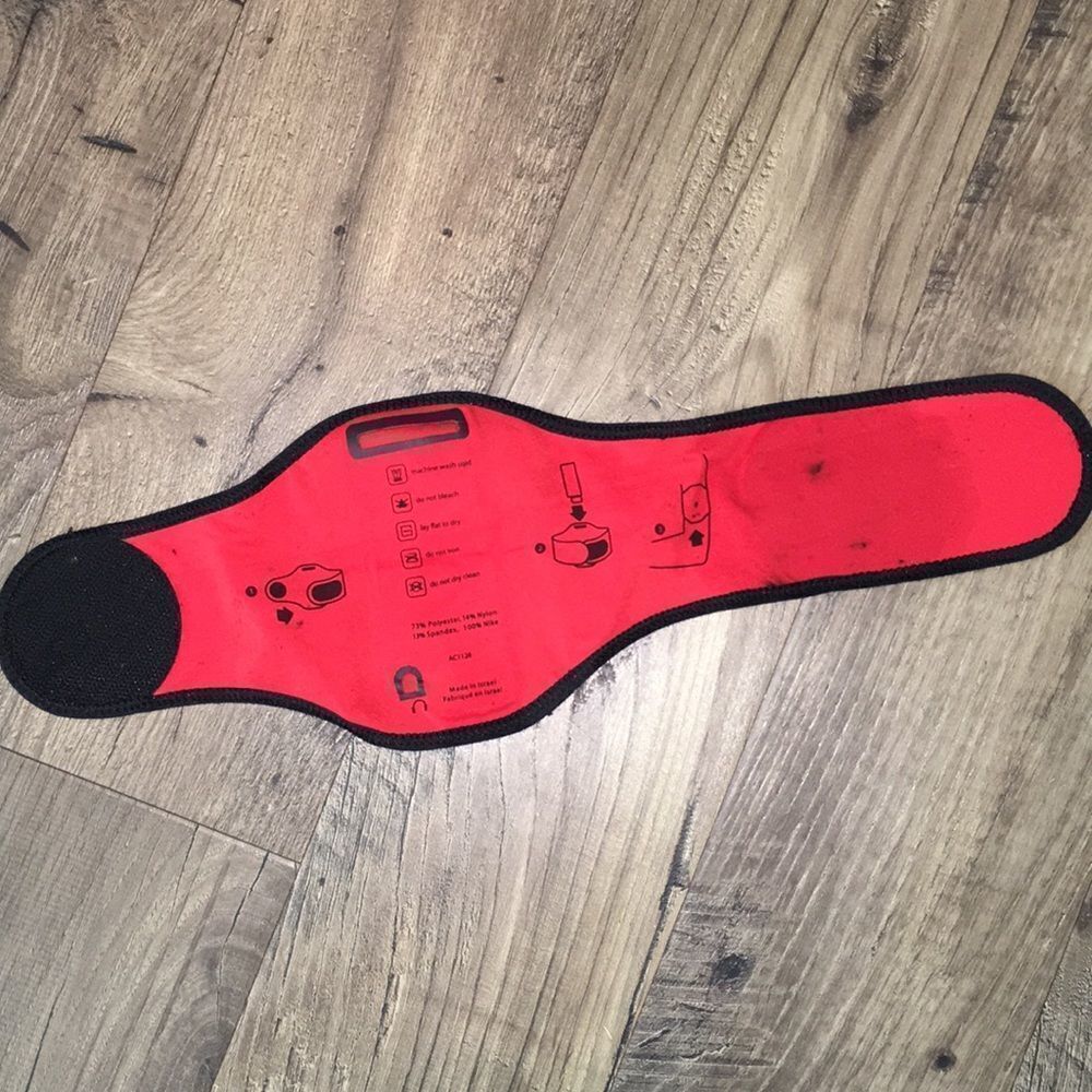 Nike Accessories | Vintage Nike Armband Stretch Red Apple Ipod Case | Color: Black/Red | Size: Os