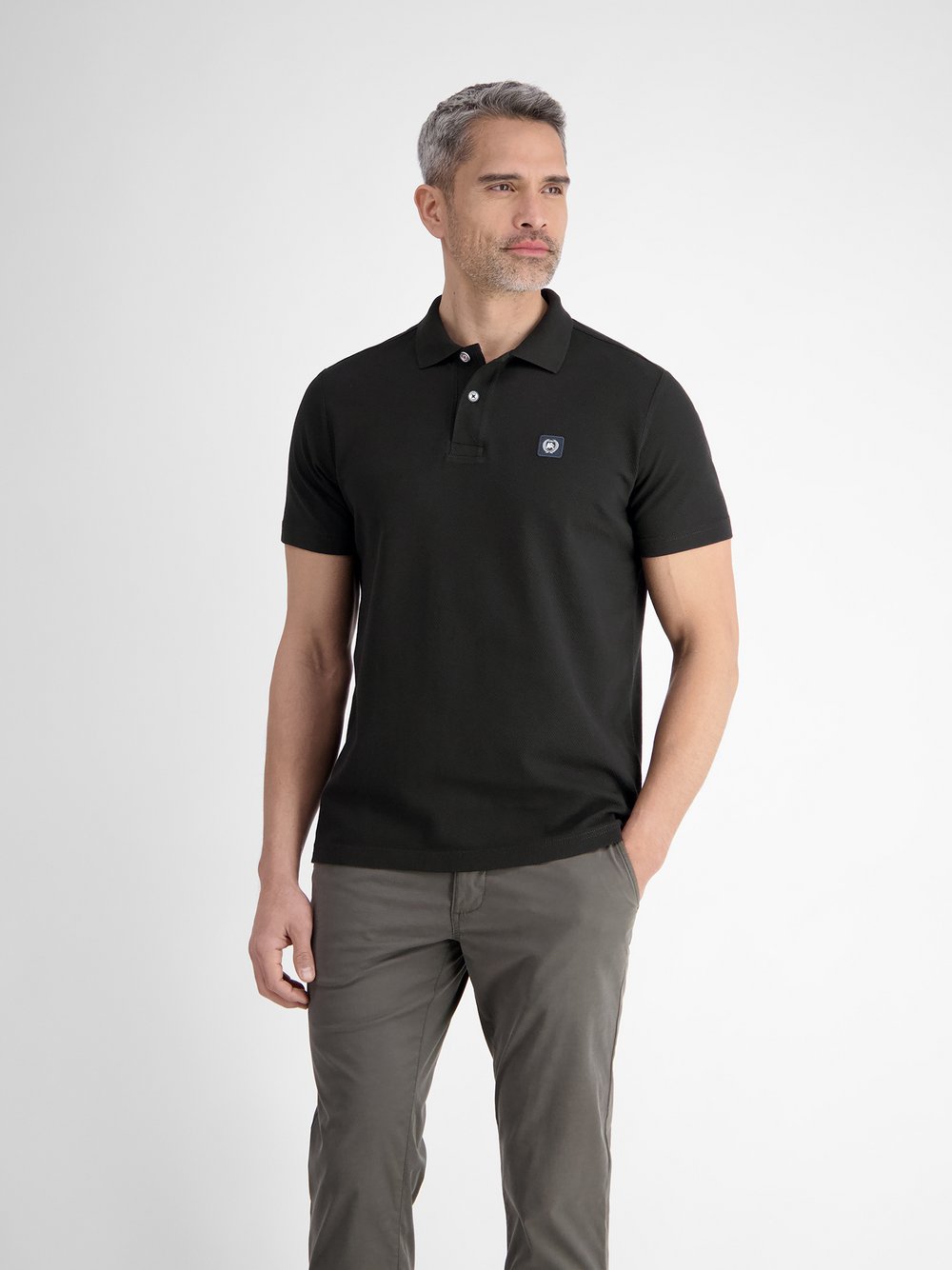 LERROS Poloshirt Herren schwarz, XXXL Image