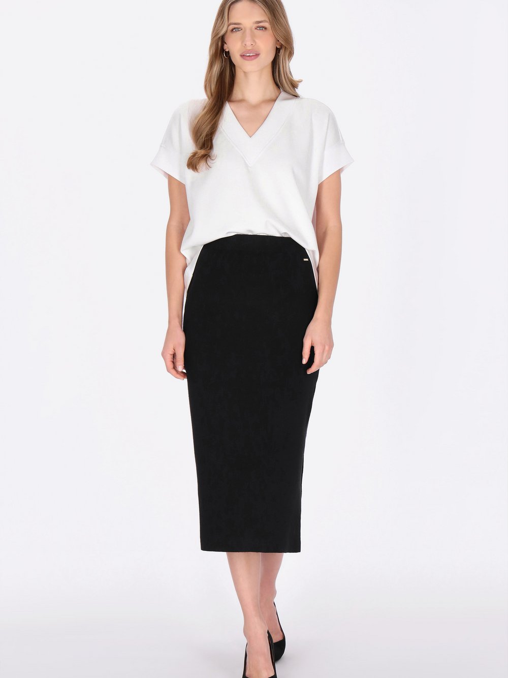 Dreimaster Bluse Damen weiß, XL Image