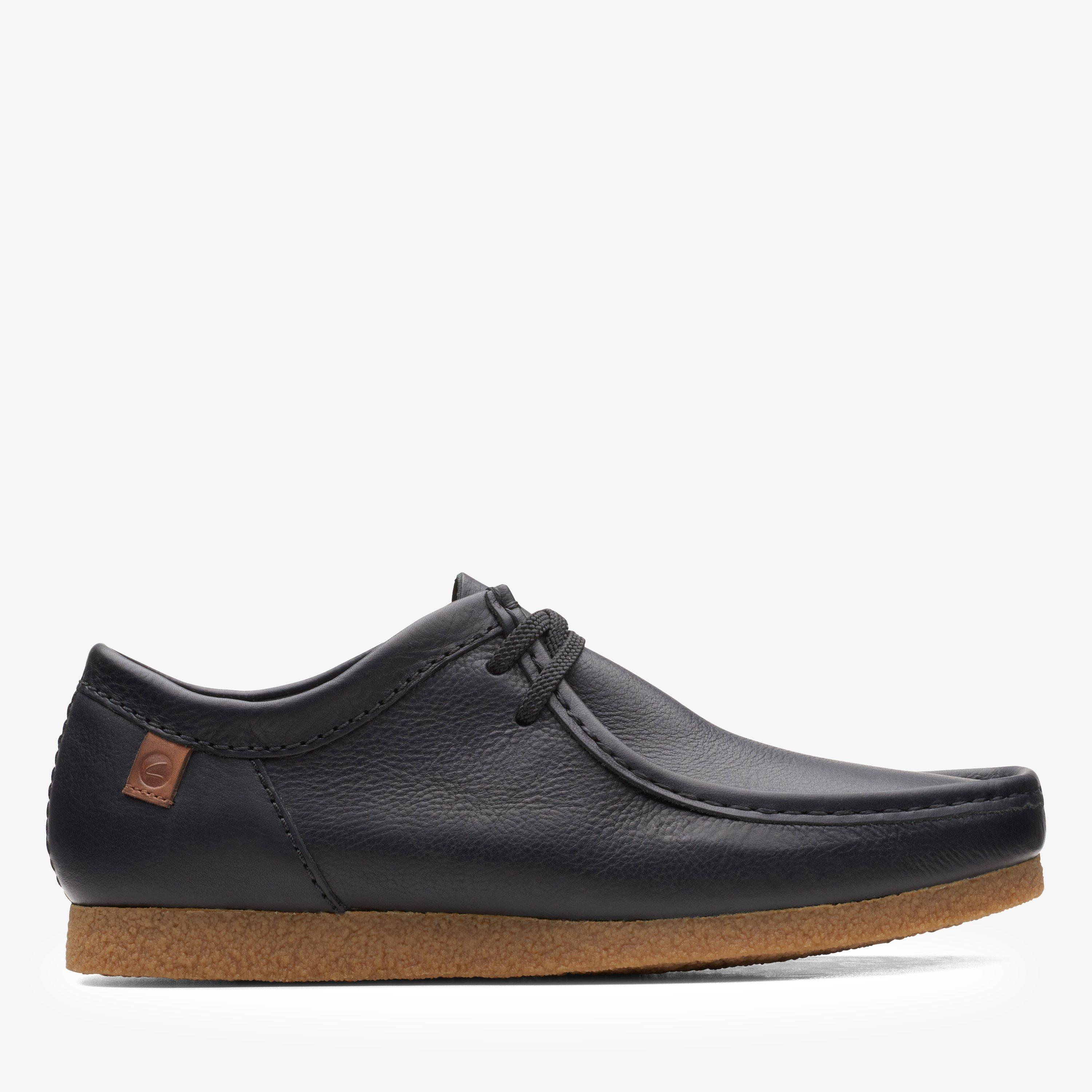 Shacre II Run Schwarze Lederschuhe EU 41 / UK 7,5