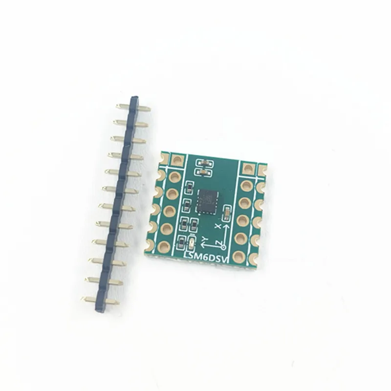 1 Stück/5 Stück Sechs-Achsen-Sensor LSM6DSV Modul SPI/I2C Kompatibel mit Smol/SlimeVR - Beschleunigungsmesser & Gyroskop zur Datenaufzeichnung Image
