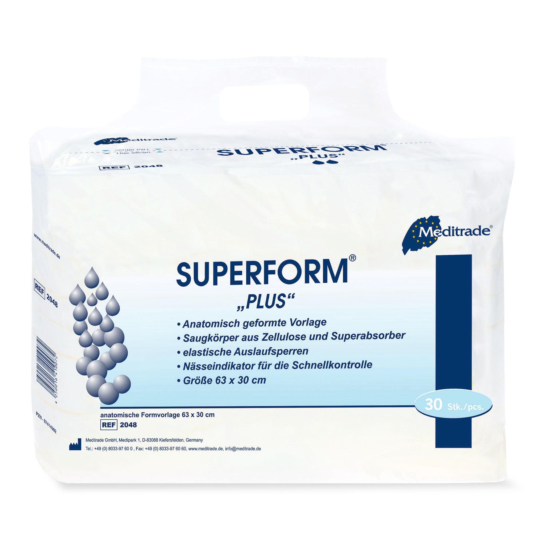 Superform® Extra, Tampone per Incontinenza, 1 Confezione = 30 Unità pz