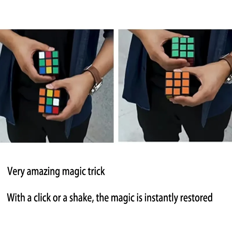 RD Insta von Henry Harrius Mentalismus Magic Street Illusion Cube Zaubertricks Requisiten Gimmicks Der MOST VISUAL Cube Image