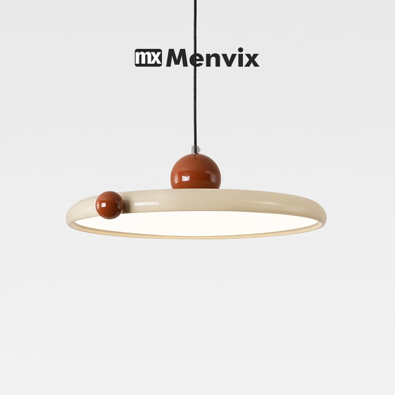 Retro mittelalterliche Bauhaus fliegende Untertasse Pendelleuchte Restaurant Wohnzimmer Studie kreative Kronleuchter LED Innendekoration Lampe