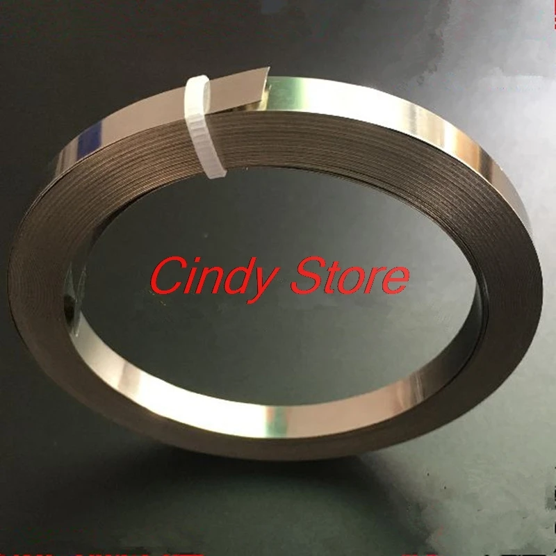 1 x Nichrom-Flachheizdraht für Heizelement, 10 m Länge, 0,15/2/0,25 mm Dicke, 2–12 mm Breite Image