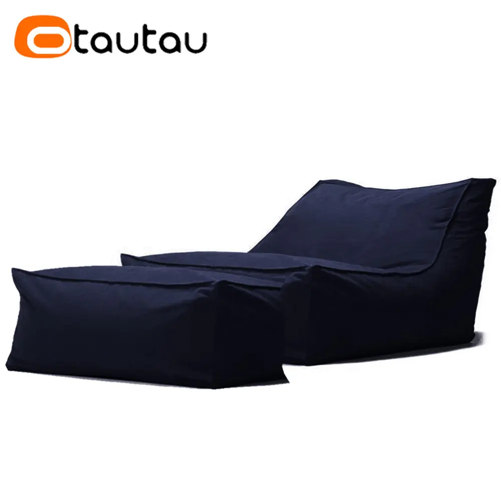 Otautau im Freien wasserdicht Oxford Chaiselongue Hocker Abdeckung kein Füller Garten Strand Camp Sitzsack Schlafs ofa Puff Salon Ottomane sf062