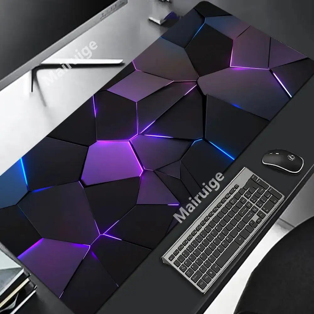 Space line wind Mouse Pad Large Computer Office Game Table Mats XXL Rubber Anti-slip Gaming Keyboard Mousepads Long Desk Pads Image