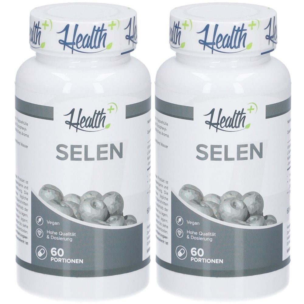 Health+ Selenium (60 Caps) Unflavored x2 2x60 St Kapseln