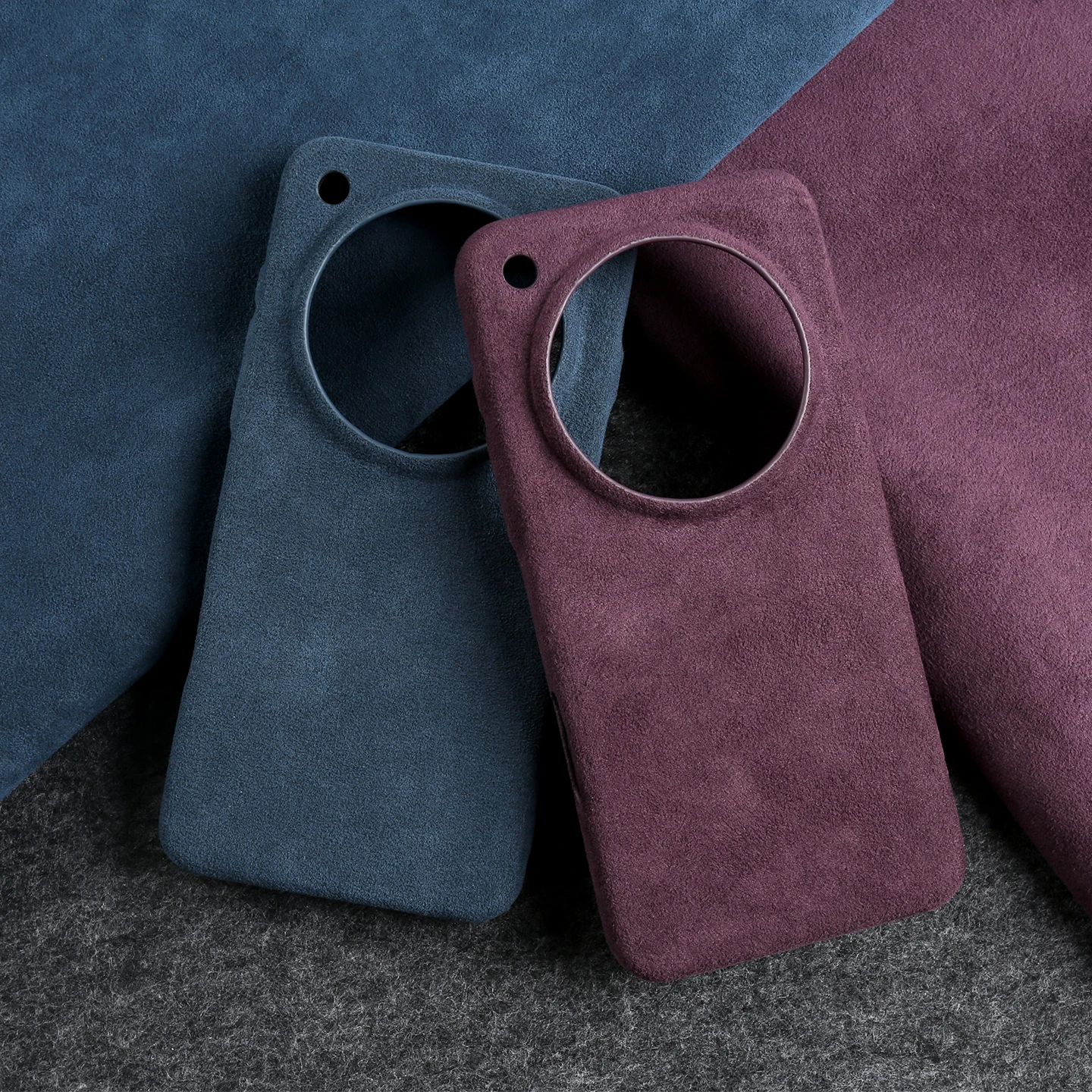 Cover posteriore in Alcantara per OPPO Find X8 Ultra X9 Pro X7 Ultra X6 Pro Reno9 Reno 9 Pro Plus, custodia per telefono, coque, funda