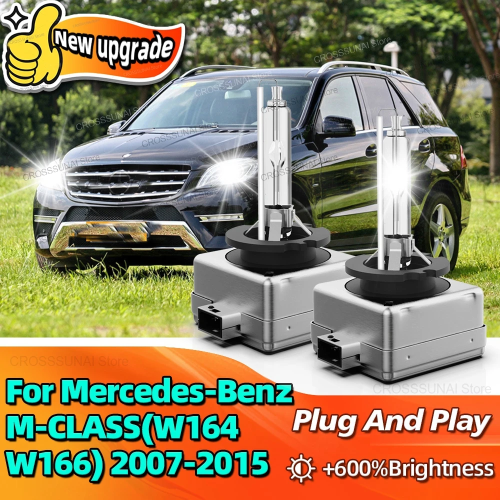 Xenon 12V 35W HID Auto Birne 6000K Scheinwerfer Für Mercedes-Benz M-KLASSE W164 W166 2007 2008 2009 2010 2011 2012 2013 2014 2015 Image