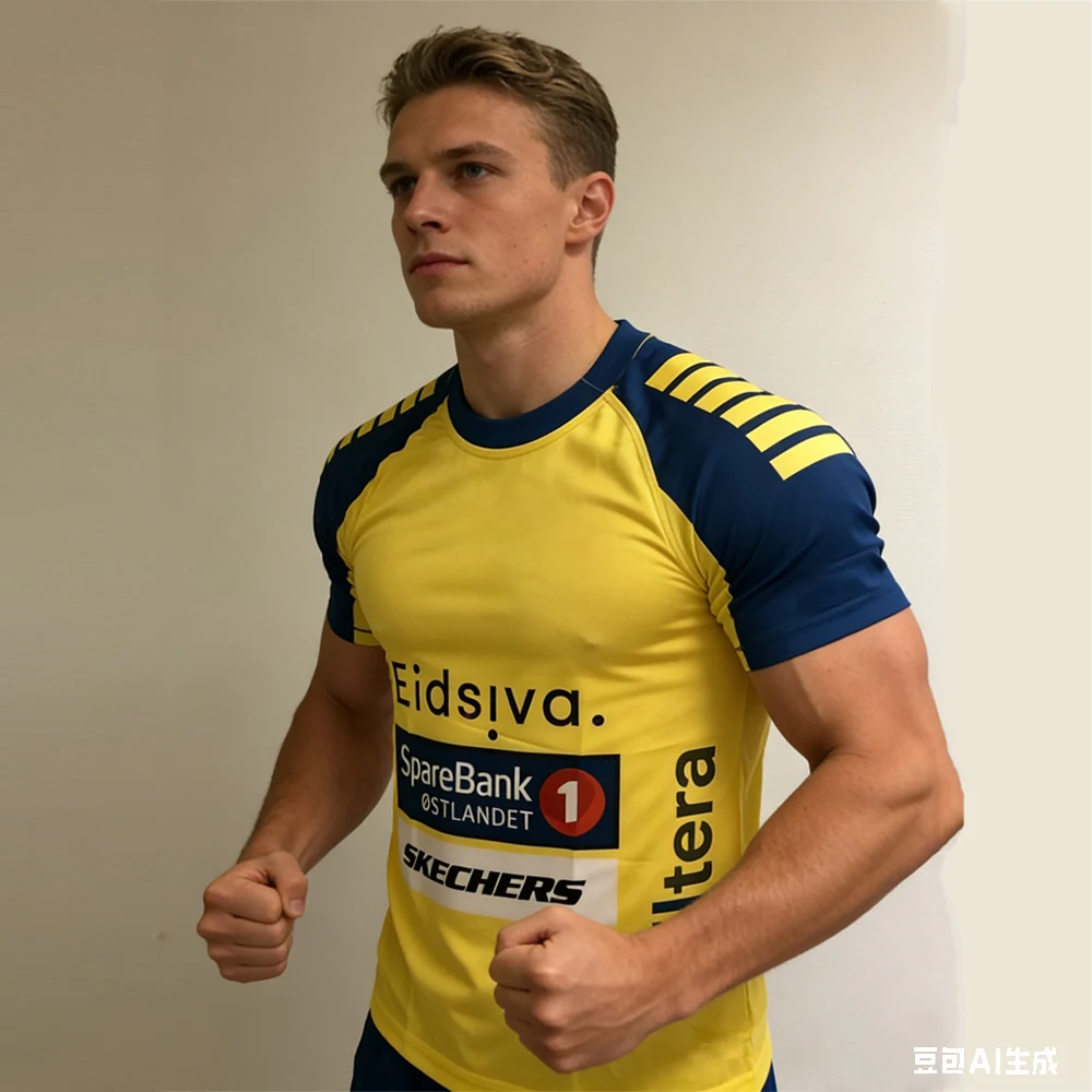 2026 Norwegen Storhamar Handball-Trikot Modisches 3D-Druck Atmungsaktives T-Shirt für Erwachsene und Kinder Unisex Schnelltrocknendes Euro-Handball-Trikot Image