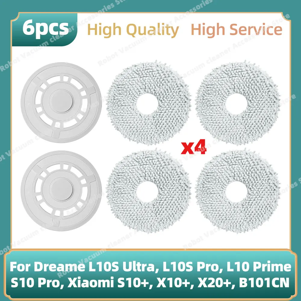 Mopp-Tablett-Halterung kompatibel mit (Dreame L10S Ultra, L10S Pro, L10 Prime, S10 Pro, Xiaomi S10+, X10+, X20+, B101CN) Teile Image