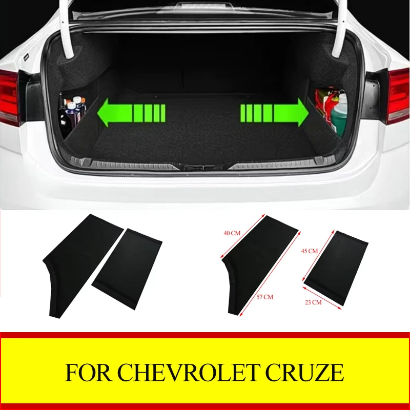 Auto Hinten Stamm Organizer Für Chevrolet Cruze 2009-2015 Partition Separate Bord Seite Lagerung Box Zubehör Image