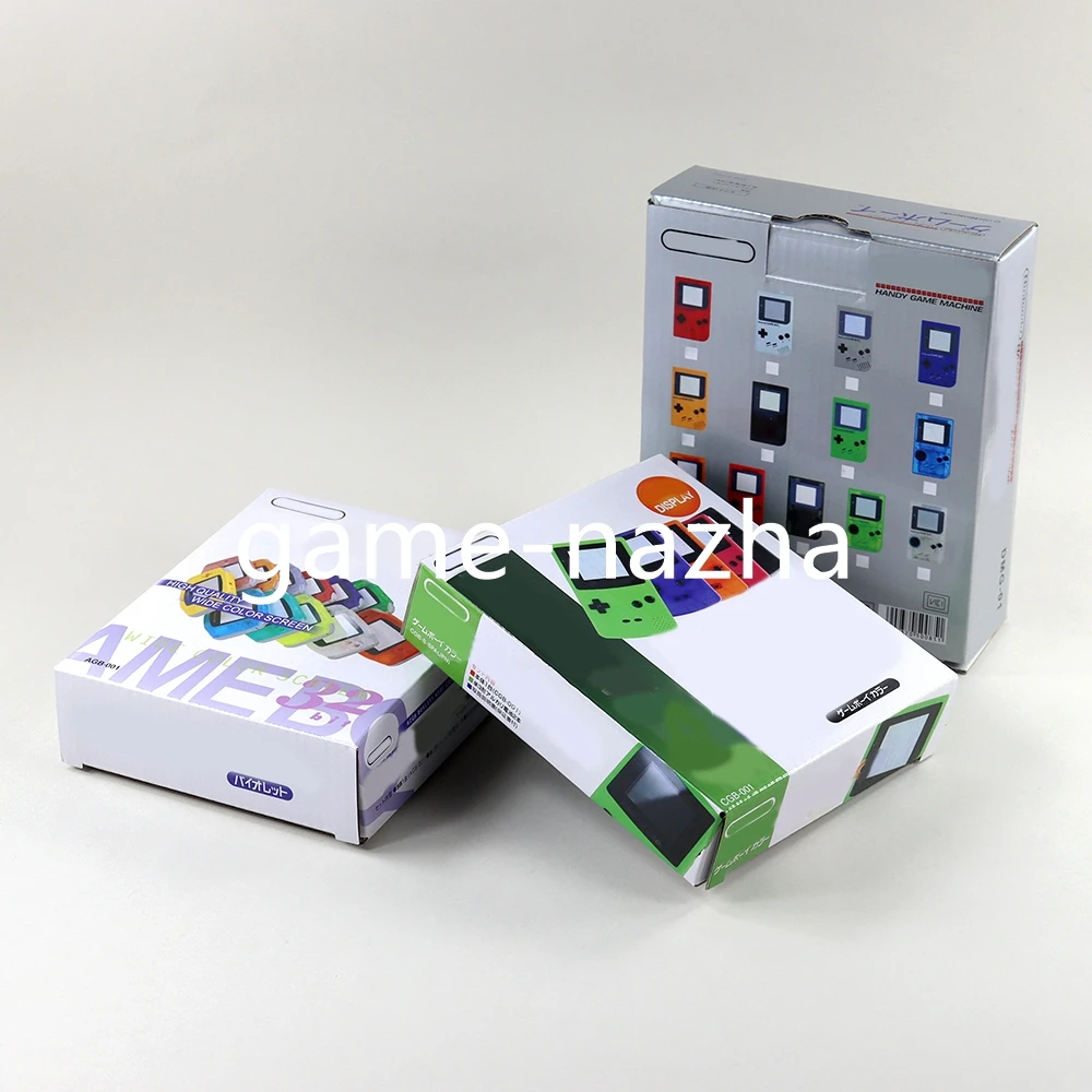 1PC Für GB GBC DMG Spielkonsole Neue Verpackung Box Karton Für GBA Papier Controller Paket Schützen Box Image