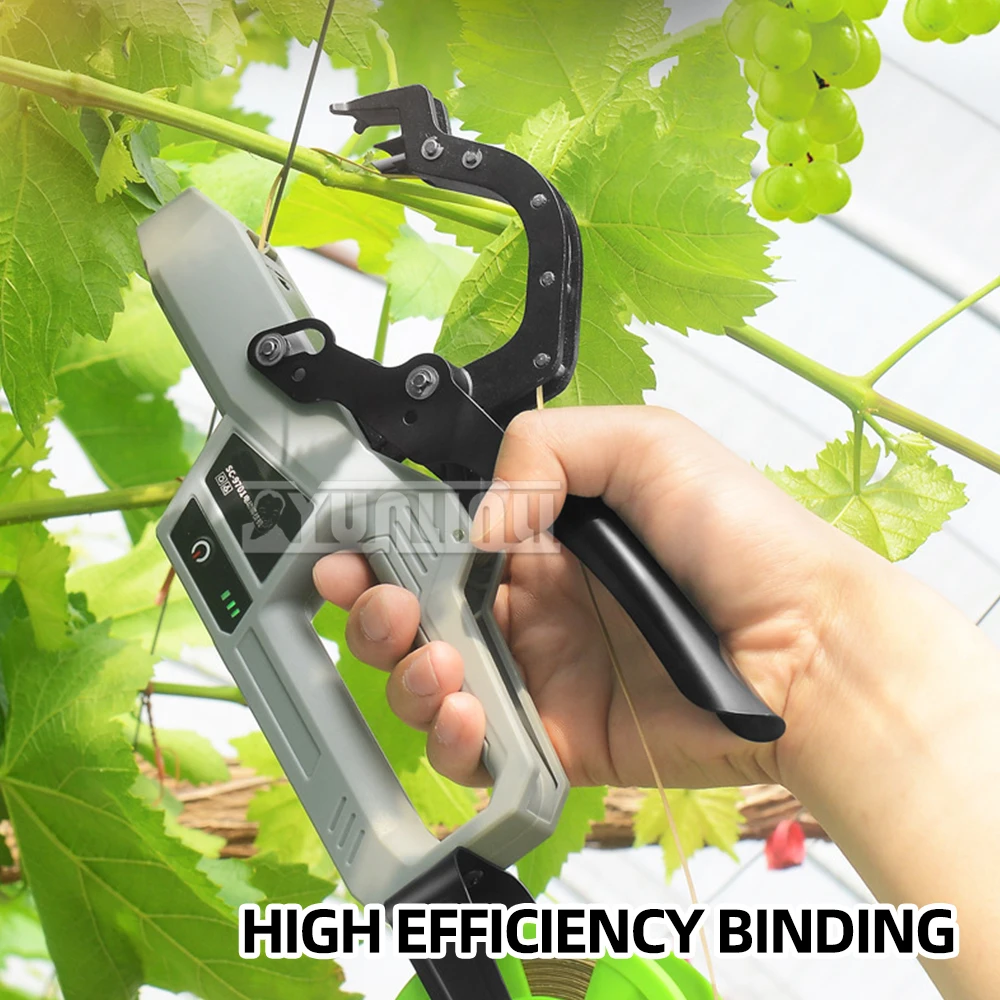 Elektrische Zweigbindemaschine, kabellose Bindemaschine für Weinrebenpflanzen, automatische Bindemaschine für Tomaten Image