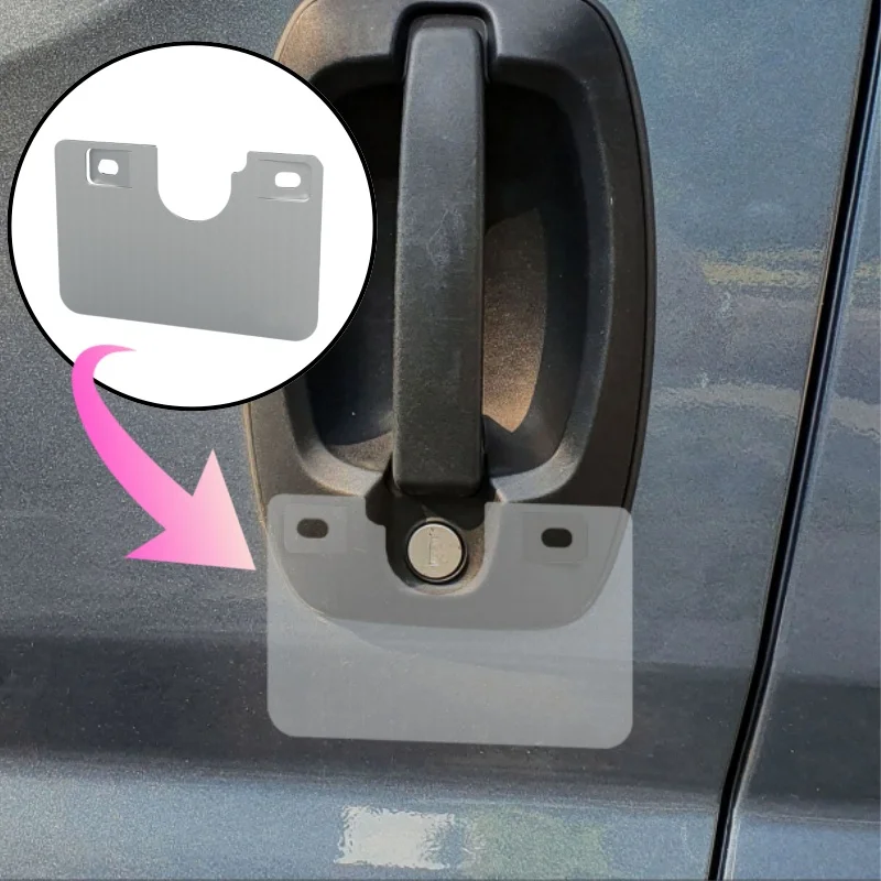 Vorne Hinten Türgriff Pro Platte Anti-Einbrecher Innen Türgriff Panel Für Citroen Relais/Fat Ducato/Peugeot Boxer 2006 Image