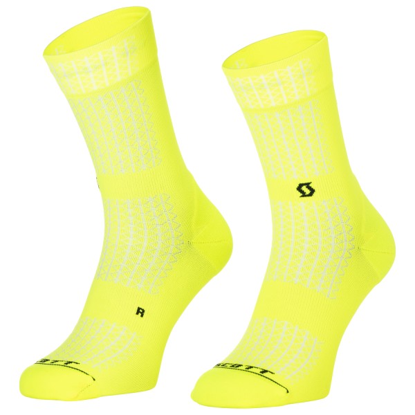 Scott - Performance Crew Socks - Radsocken 45-47 | EU 45-47 gelb