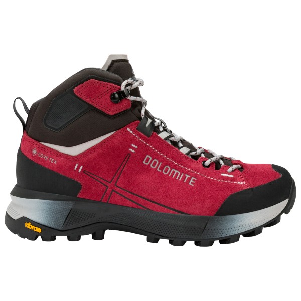 Dolomite - Women's Shoe Vernale Hike Mid GTX - Wanderschuhe 39,5 | EU 39,5 schwarz/rot