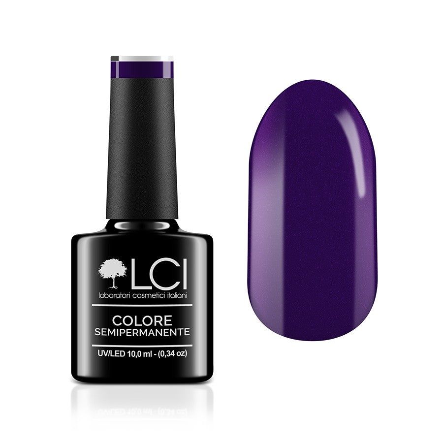 LCI Cosmetics - Smalto Semipermanente Viola scuro 10 ml
