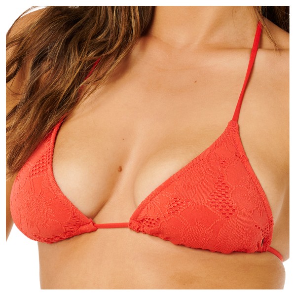 Rip Curl - Women's Oasis Sliding Tri - Bikini-Top Gr XS rot