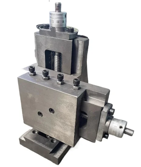 Vertikales verschiebbares Schwalbenschwanzgestell, dreiachsiges Koordinaten- und dreiachsiges Bohr- und Fräszubehör, Werkbankbohren und Fräsen Image