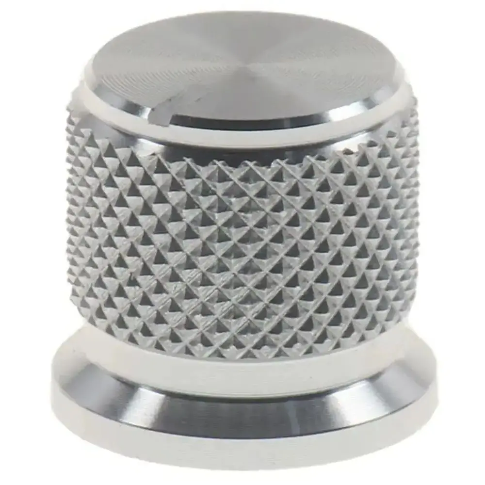 Solide bearbeitete Metall Aluminium Drehpotentiometer Knopf Encoder Lautstärke HIFI Audio Verstärker Knöpfe Stifte 17x16mm Image