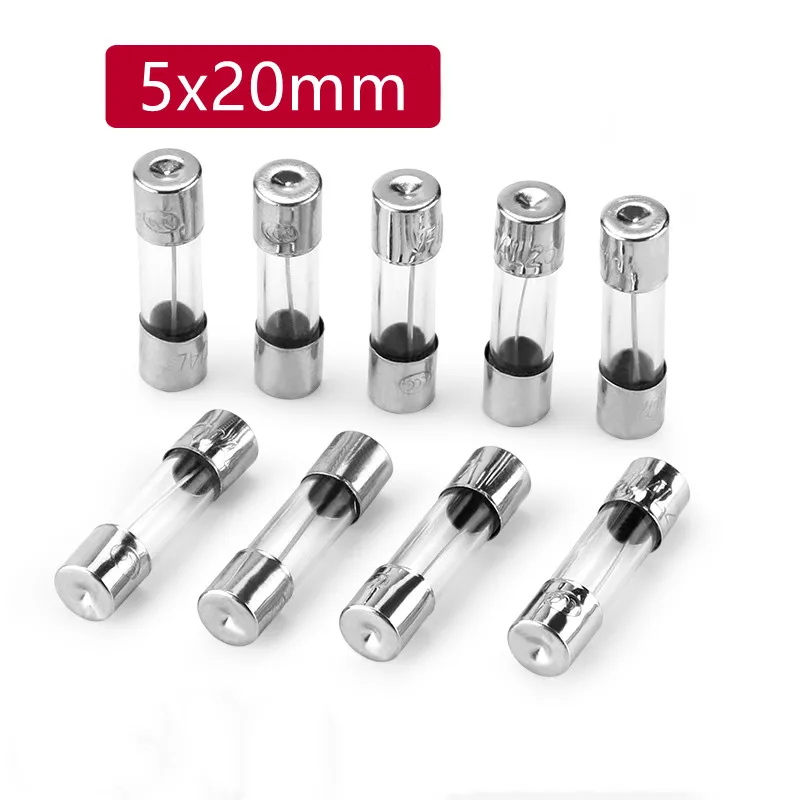 20 Stück flinke Glassicherungen 5 x 20 5 x 20 mm 250 V 0,1 A 0,2 A 0,5 A 1 A 2 A 3 A 4 A 5 A 6 A 8 A 10 A 15 A 20 A 25 A 30 A AMP-Röhrensicherungen