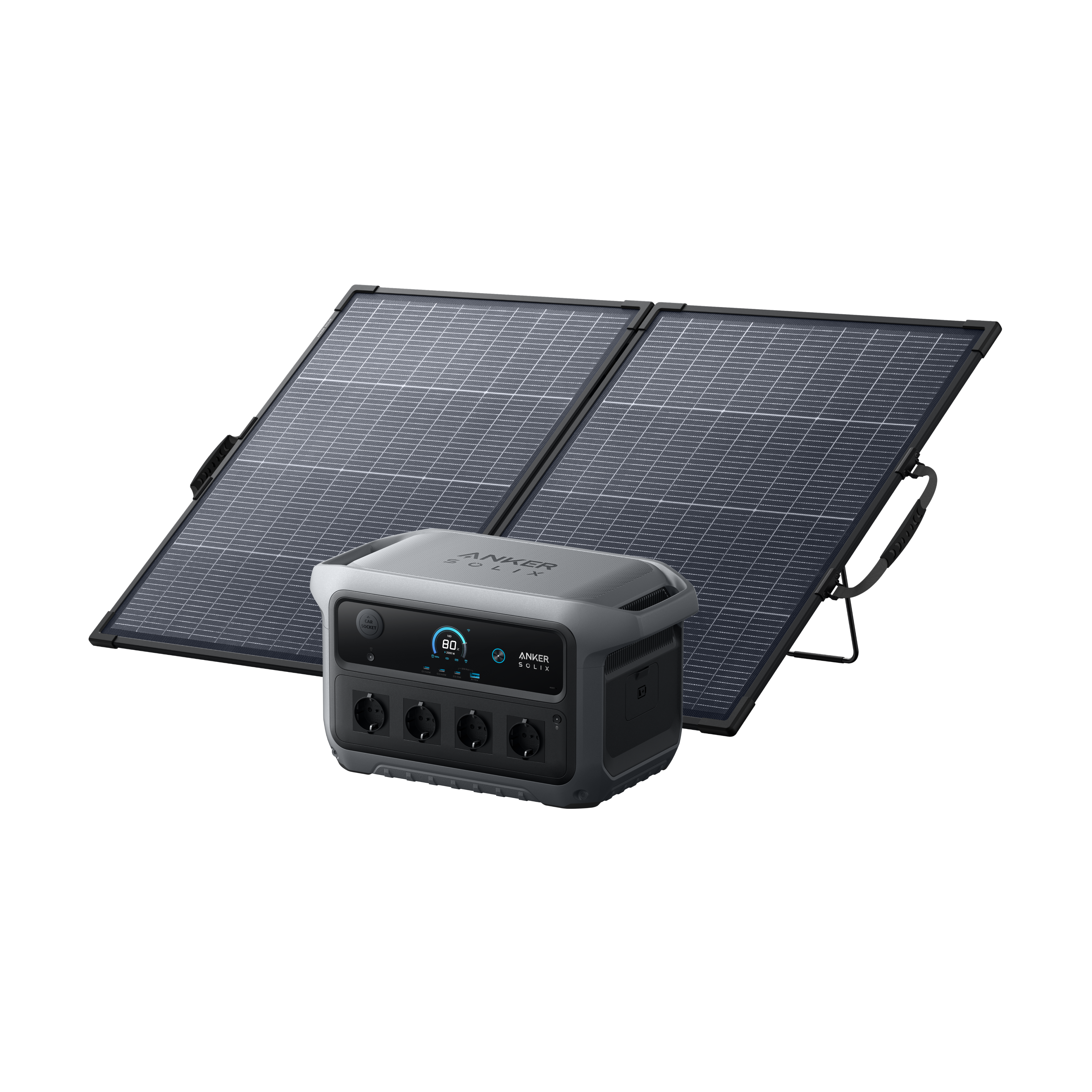 Anker SOLIX C2000 Gen 2 + PS200 Bifaziales Solarpanel Image