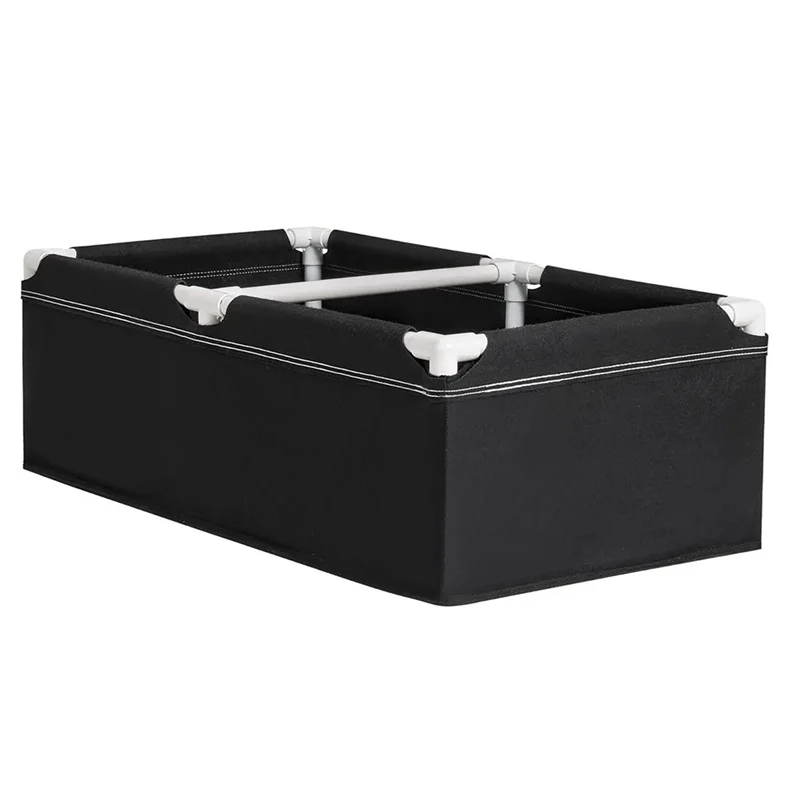 BHBD-Gardening Hochbeet, rechteckiger Stoffgarten für den Gemüseanbau, Kindergartentopf mit Rahmen zum Gemüsepflanzen Image