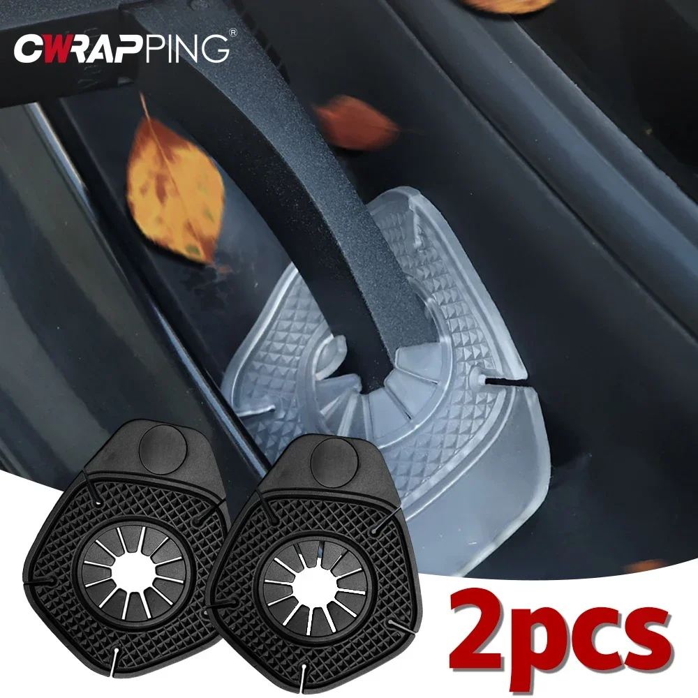 Copertura protettiva per foro inferiore del braccio del tergicristallo dell'auto Custodia protettiva per tergicristallo in silicone Foro tergicristallo Protezione antipolvere per accessori auto