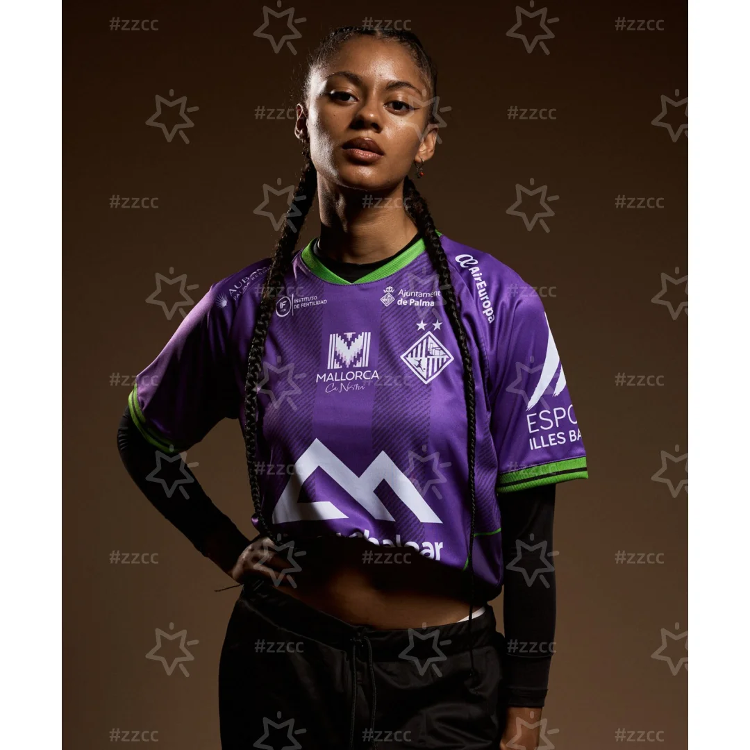 Maillot de football de la première division de futsal AE Palma 25-26, maillot de football à domicile, vêtements de sport à séchage rapide, t-shirt pour homme, vêtements pour enfant, t-shirt pour femme